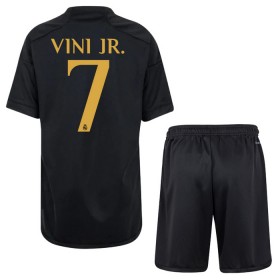 Camisetas Real Madrid Vini Jr. 7 Tercera 2023-24 - Niño (+ Pantalones)